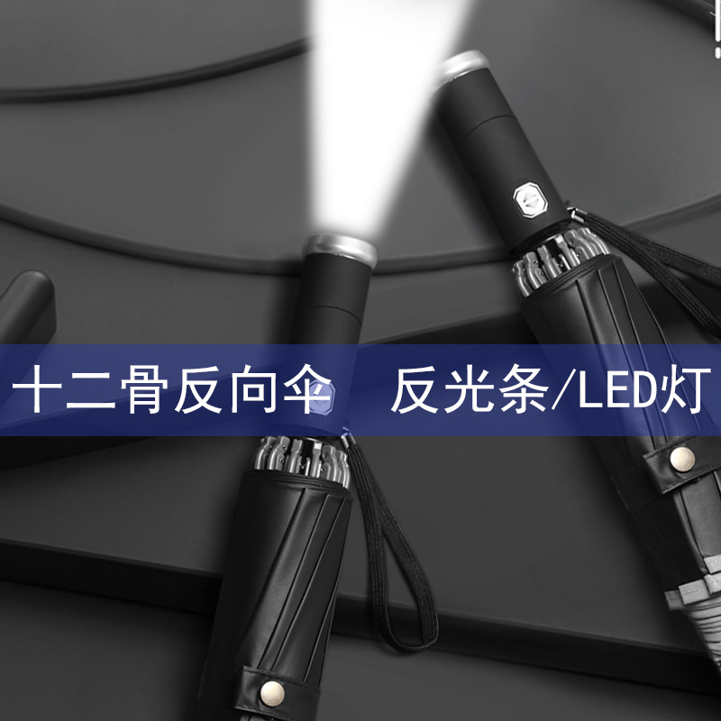 新款LED反向全自動燈光傘折疊晴雨破窗安全錘車用車載定制廣告?zhèn)?>
						</a>
					</dt>
					<dd>
						<a target=