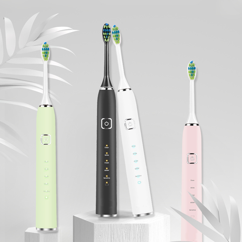 超聲波電動牙刷感應(yīng)式無線充電磁懸浮成人款電動牙刷禮盒裝批發(fā)