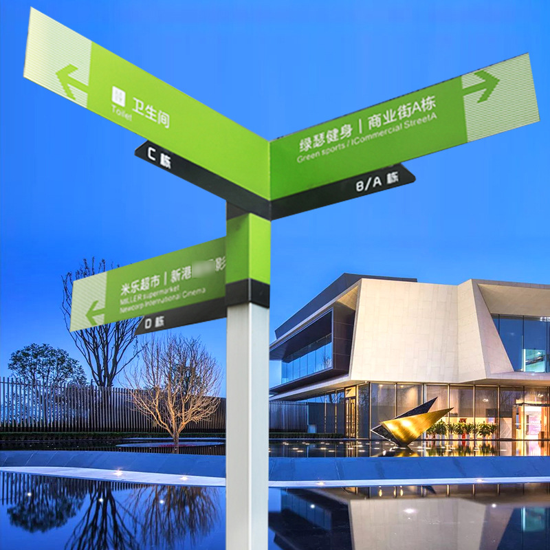 供應(yīng)落地指示牌立式戶外導(dǎo)向小區(qū)指路戶外路牌鐵藝標(biāo)識(shí)景區(qū)導(dǎo)視牌