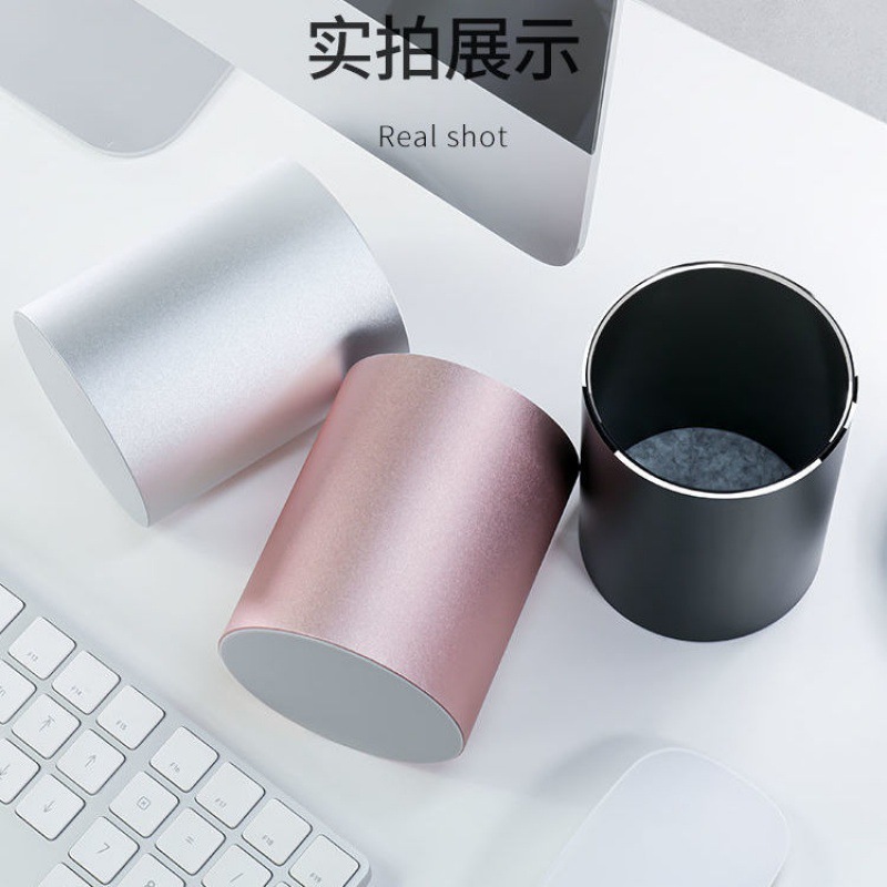 筆筒金屬時(shí)愛女清新學(xué)生擺件辦公個(gè)性簡(jiǎn)約代貨一件批發(fā)代發(fā)